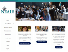 Tablet Screenshot of nealsonline.org